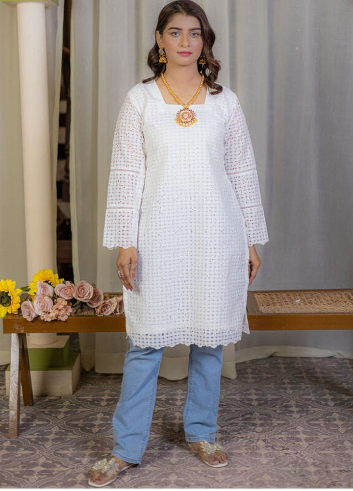 Javeria Khalid Pret Embroidered Lawn 1 Piece Noor e Nazakat