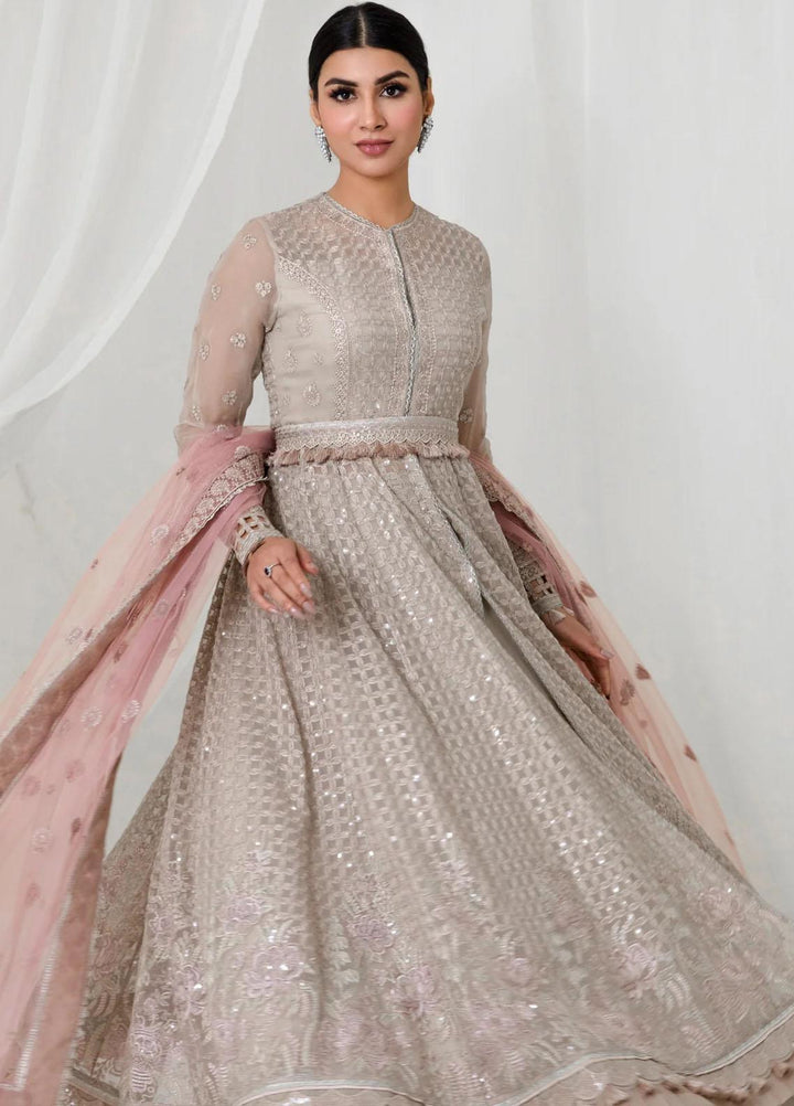 Jazmin Embroidered Chiffon Suits Unstitched 3 Piece JZ23OE Zelena - Formal Collection