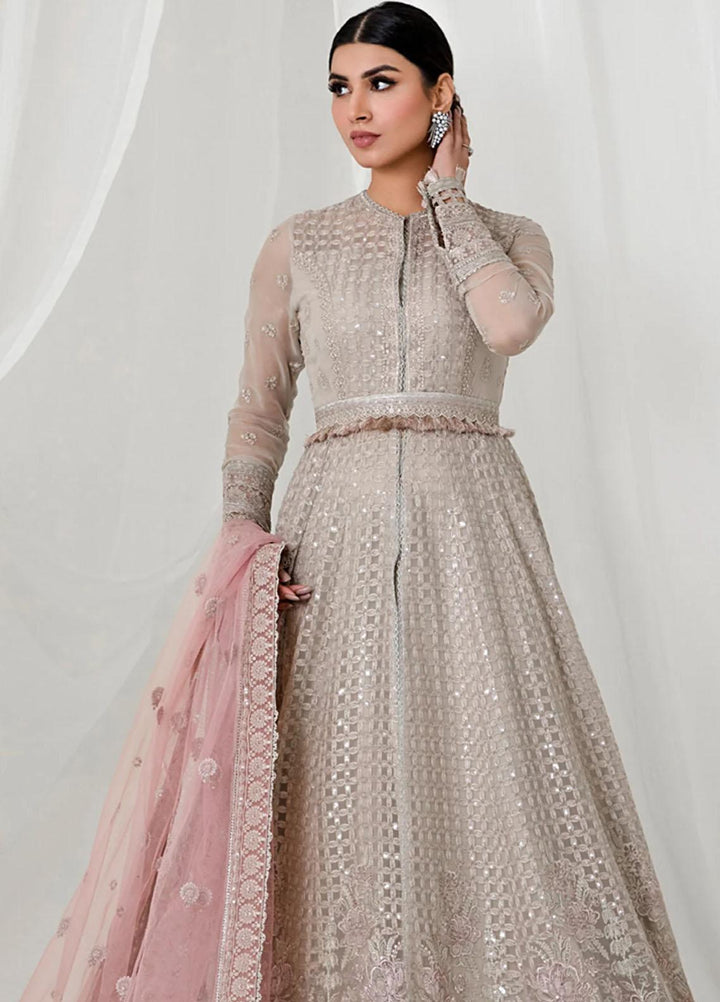 Jazmin Embroidered Chiffon Suits Unstitched 3 Piece JZ23OE Zelena - Formal Collection