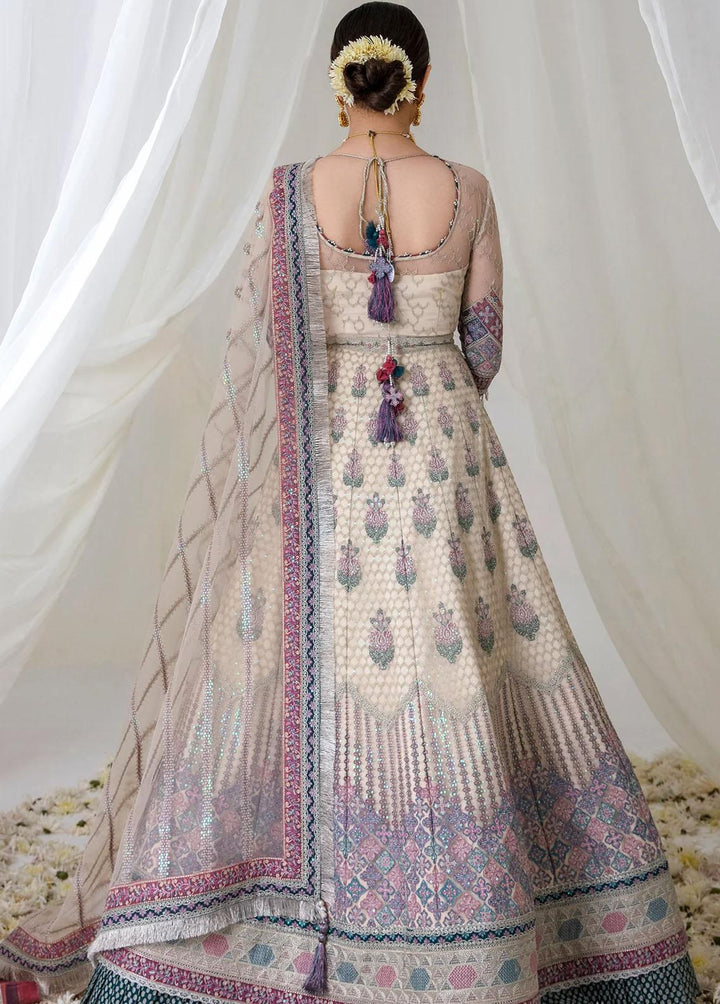 Jazmin Embroidered Net Suits Unstitched 3 Piece JZ23E 04 Klara - Exclusive Collection