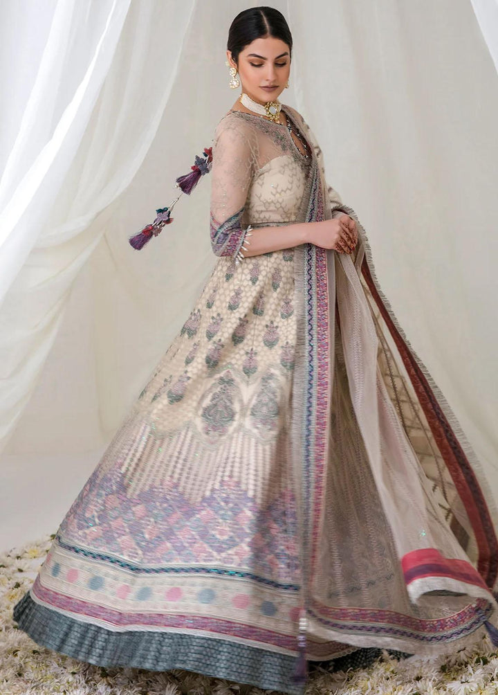 Jazmin Embroidered Net Suits Unstitched 3 Piece JZ23E 04 Klara - Exclusive Collection