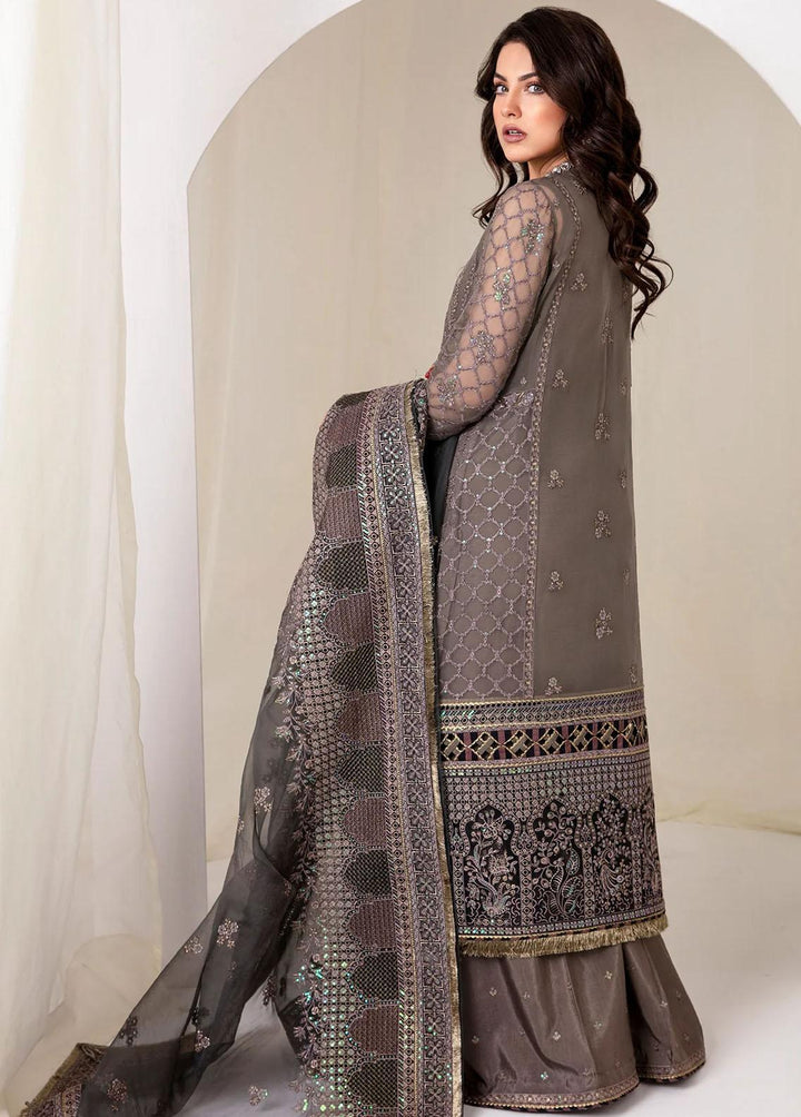 Jazmin Embroidered Chiffon Suits Unstitched 3 Piece JZ23E 08 Zoella - Exclusive Collection