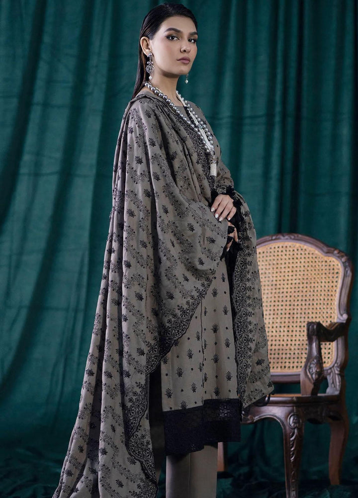 Jehan By Motifz Embroidered Khaddar Suits Unstitched 3 Piece MT23J 4352 Elif - Winter Collection