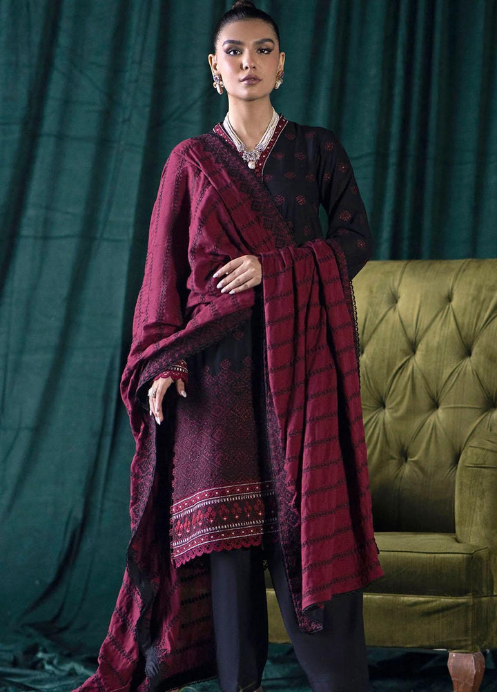 Jehan By Motifz Embroidered Khaddar Suits Unstitched 3 Piece MT23J 4353 Petra - Winter Collection