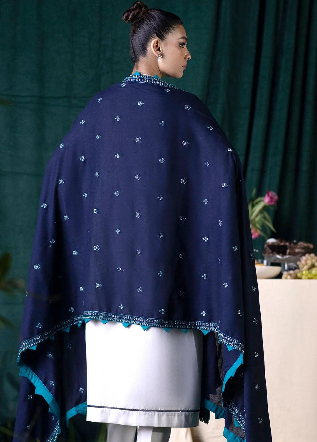 Jehan By Motifz Embroidered Khaddar Suits Unstitched 3 Piece MT23J 4354 Izma - Winter Collection