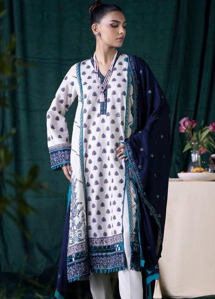 Jehan By Motifz Embroidered Khaddar Suits Unstitched 3 Piece MT23J 4354 Izma - Winter Collection