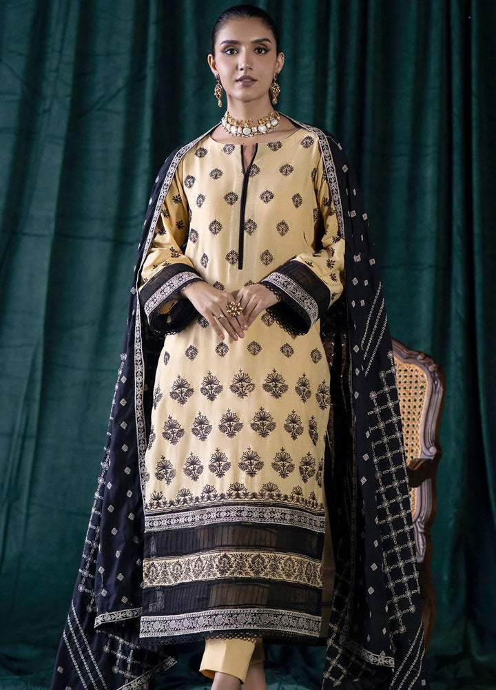 Jehan By Motifz Embroidered Khaddar Suits Unstitched 3 Piece MT23J 4360 Sarina - Winter Collection