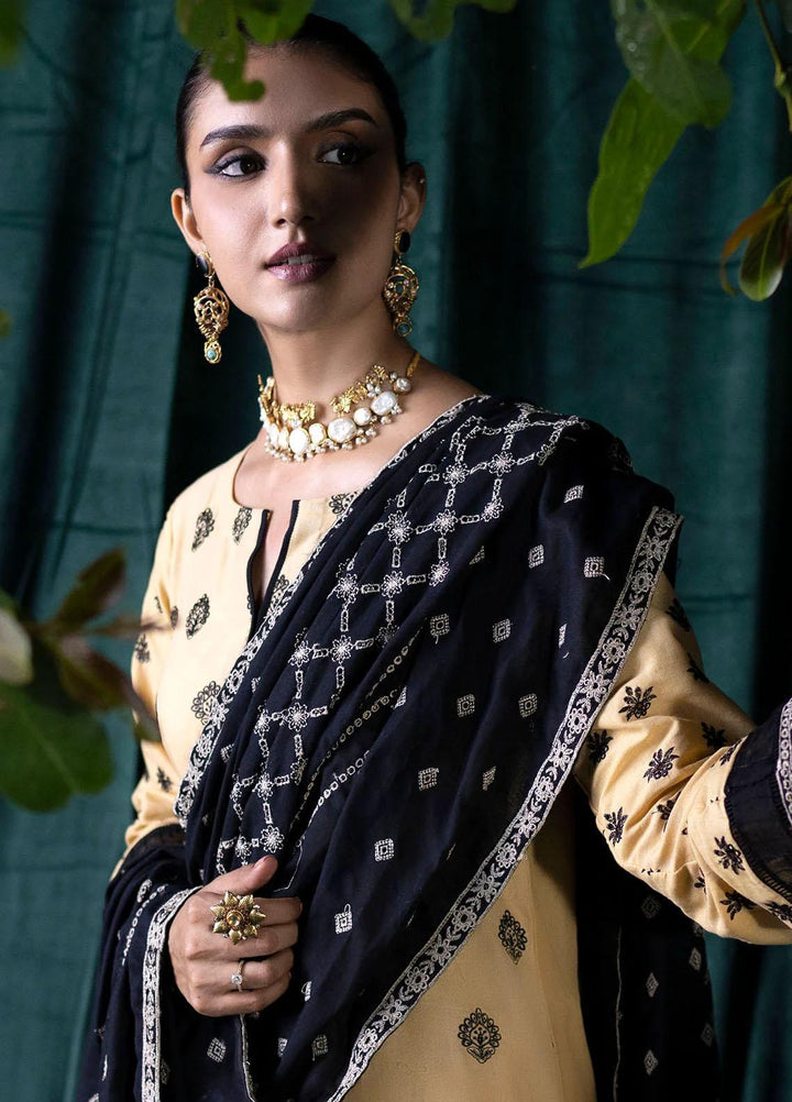 Jehan By Motifz Embroidered Khaddar Suits Unstitched 3 Piece MT23J 4360 Sarina - Winter Collection