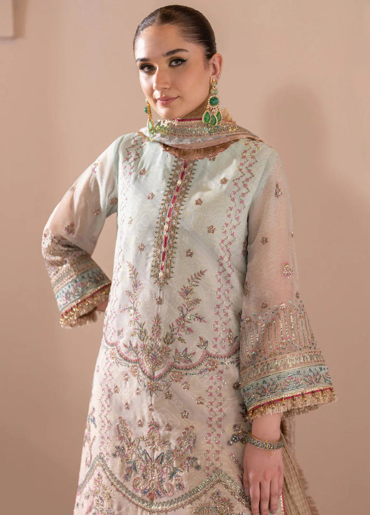 Jhalak by Alizeh Embroidered Chiffon Suit Unstitched 3 Piece AFB24J D-07 Pakiza - Festive Collection