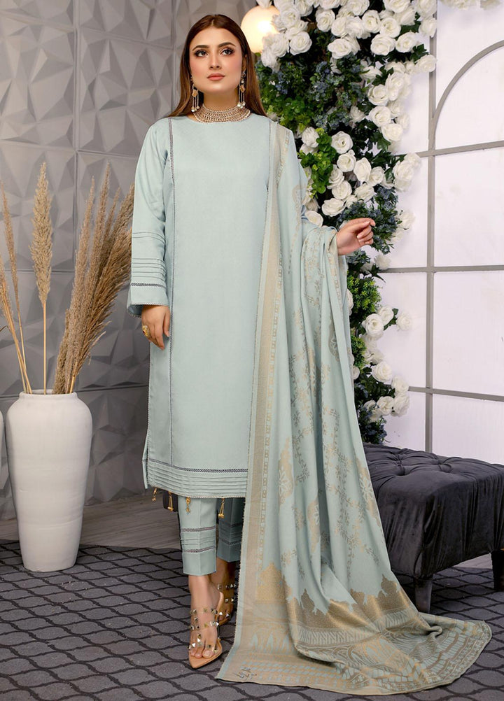 Jhalak By Humdum Embroidered Karandi Suits Unstitched 3 Piece HD23JH D-01 - Winter Collection