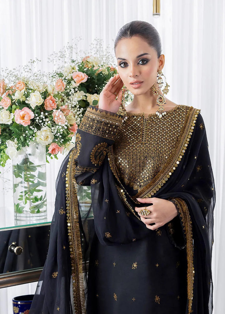 Jhilmil By Asim Jofa Embroidered Cotton Unstitched Suit 3 Piece AJ23JM AJJM-14 - Festive Collection