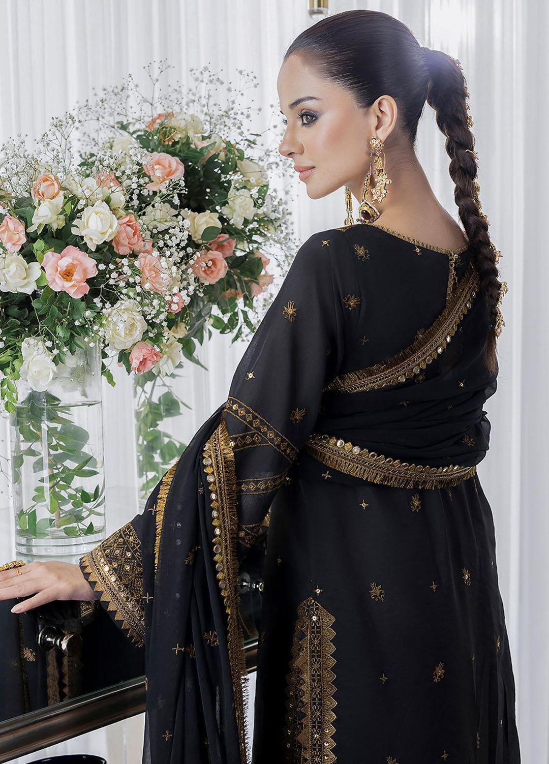 Jhilmil By Asim Jofa Embroidered Cotton Suits Unstitched 3 Piece AJ23JM AJJM-14 - Festive Collection