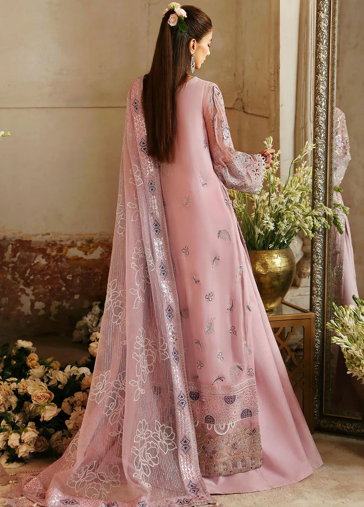 Jhoomro By Nureh Embroidered Chiffon Suit Unstitched 4 Piece NU24J NL-69 Rania - Formal Collection