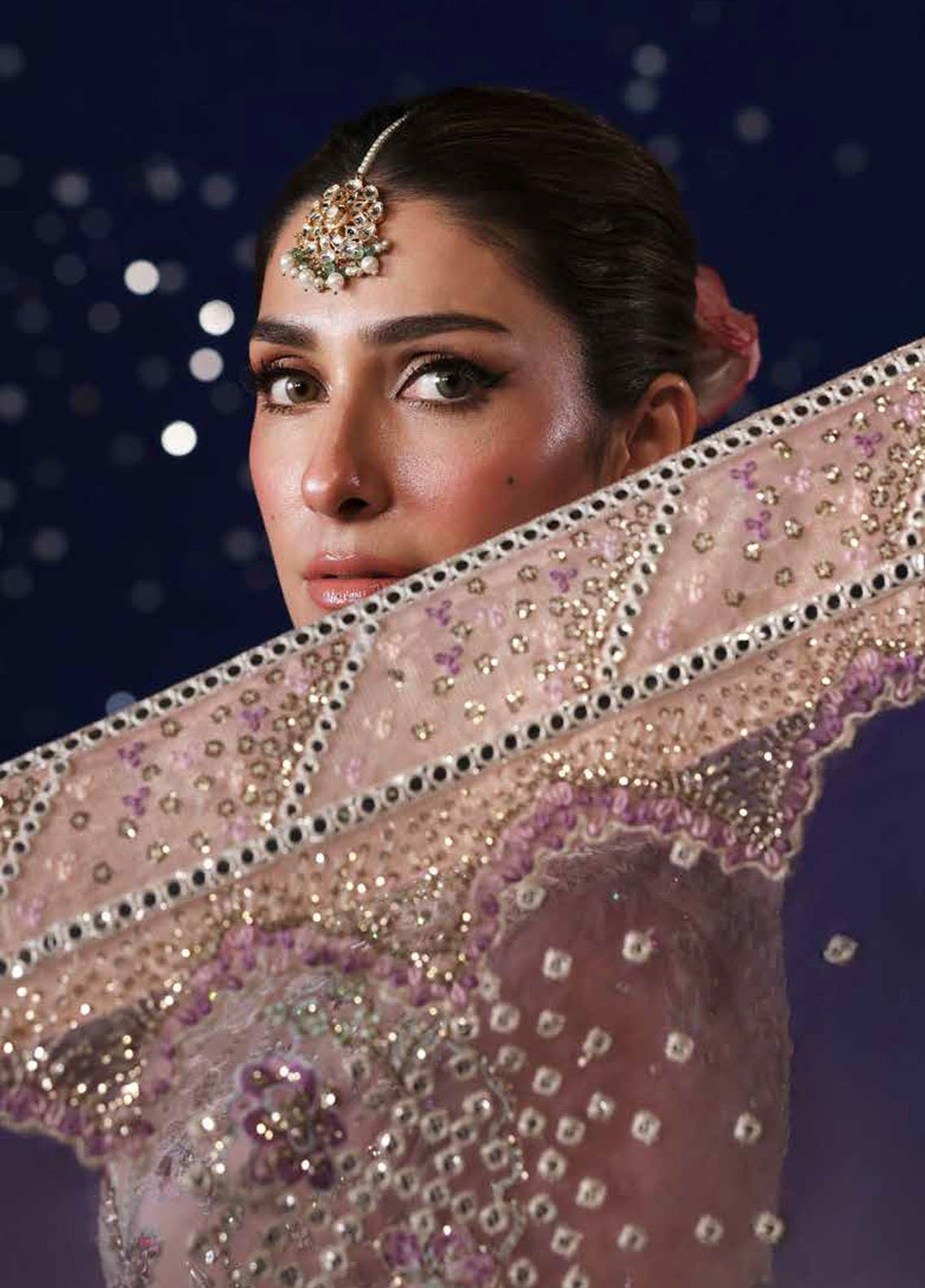 Jhoomro by Nureh Embroidered Organza Suits Unstitched 4 Piece NU25JF NL-81 - Formals Collection