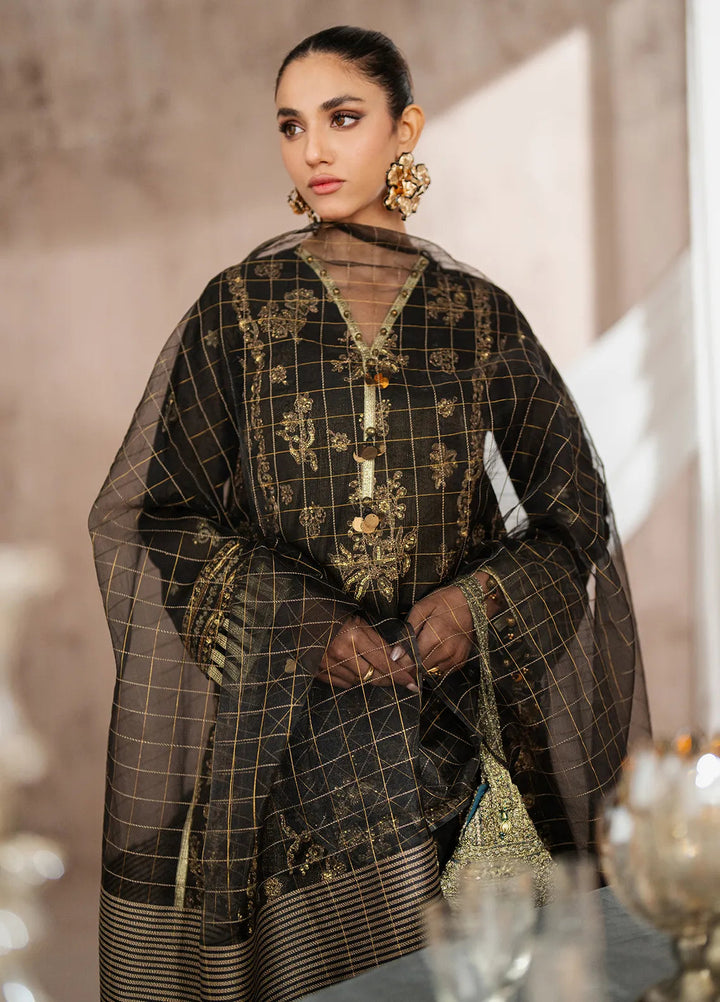 Jihan by Salitex Embroidered Cotton Net Suits Unstitched 3 Piece SUNW6JI004UT - Festive Collection