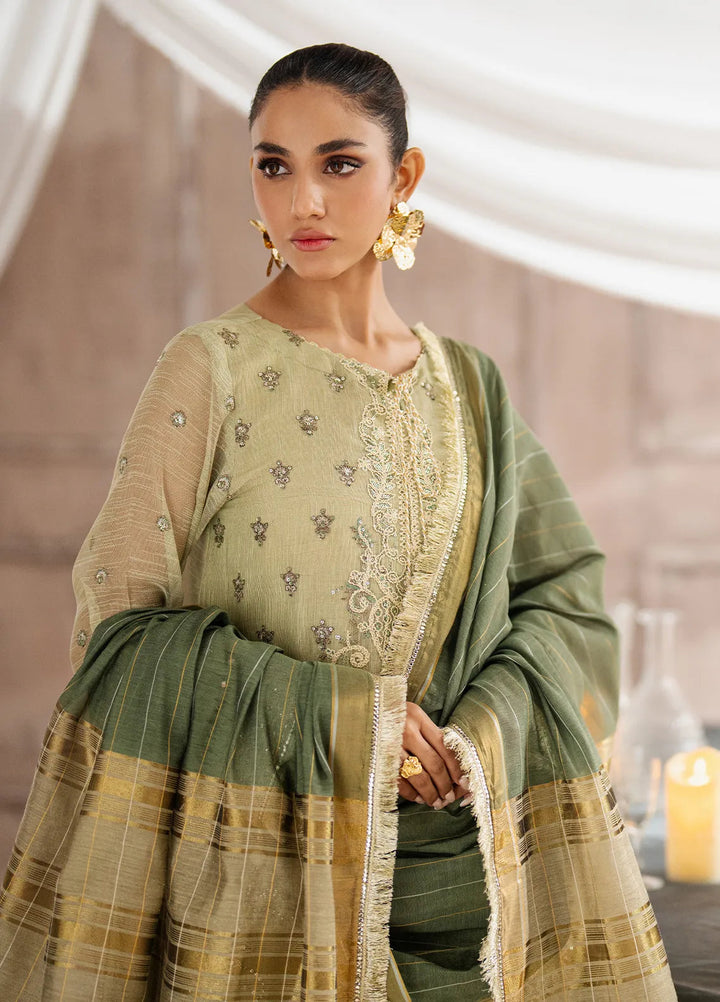 Jihan by Salitex Embroidered Cotton Net Suits Unstitched 3 Piece SUNW6JI006UT - Festive Collection