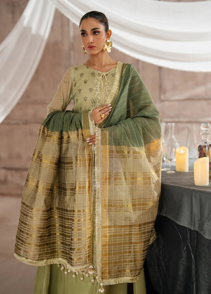 Jihan by Salitex Embroidered Cotton Net Suits Unstitched 3 Piece SUNW6JI006UT - Festive Collection