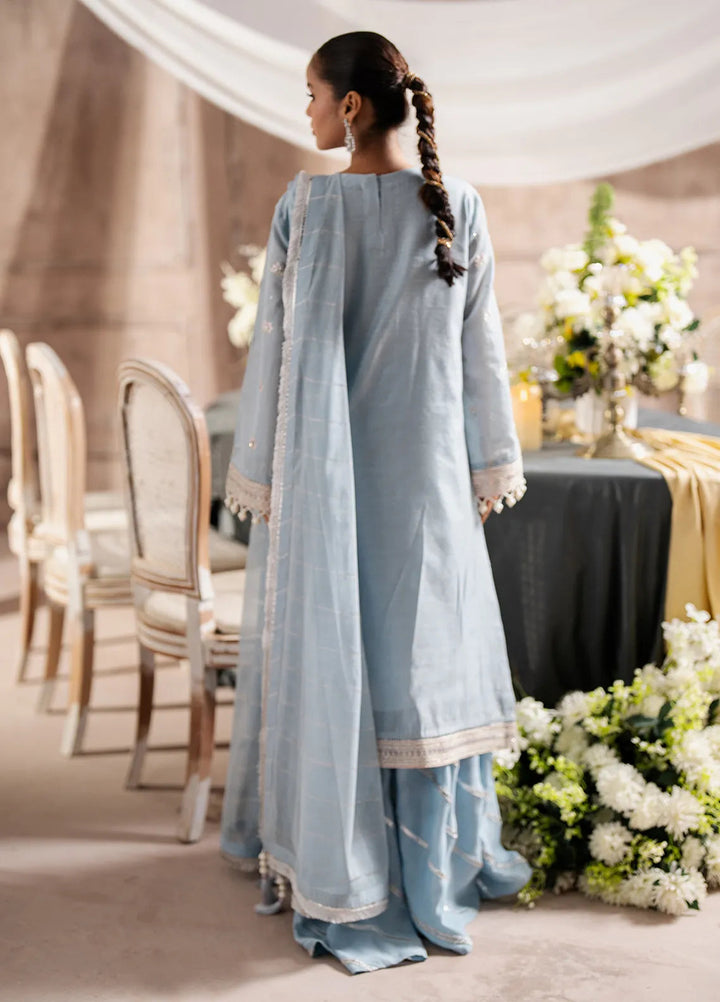 Jihan by Salitex Embroidered Cotton Net Suits Unstitched 3 Piece SUNW6JI009UT - Festive Collection