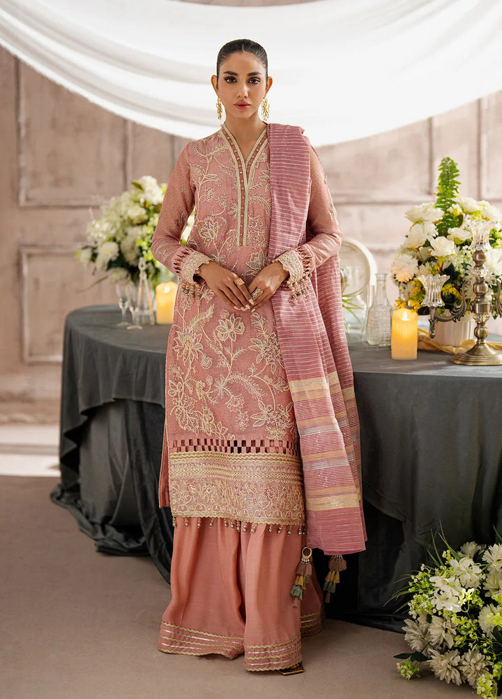 Jihan by Salitex Embroidered Cotton Net Suits Unstitched 3 Piece SUNW6JI012UT - Festive Collection
