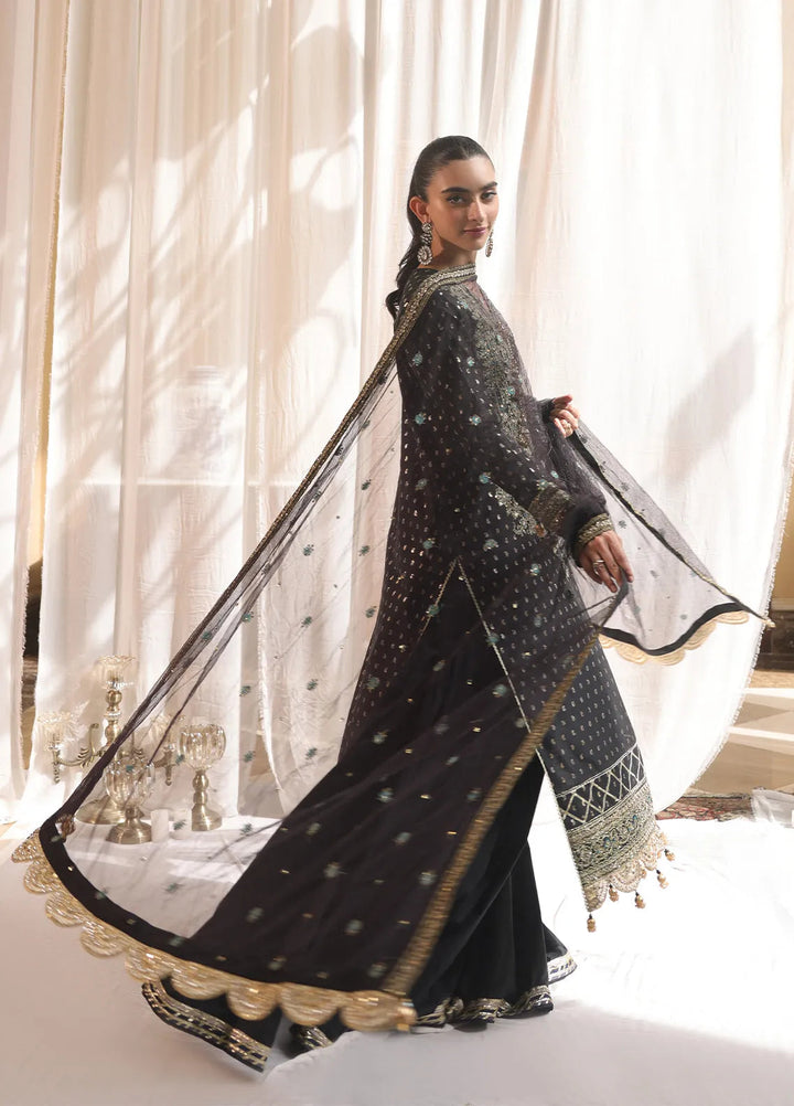 Jihan By Salitex Embroidered Yarn Dyed Suit Unstitched 3 Piece SUNS24AJI011UT - Festive Collection