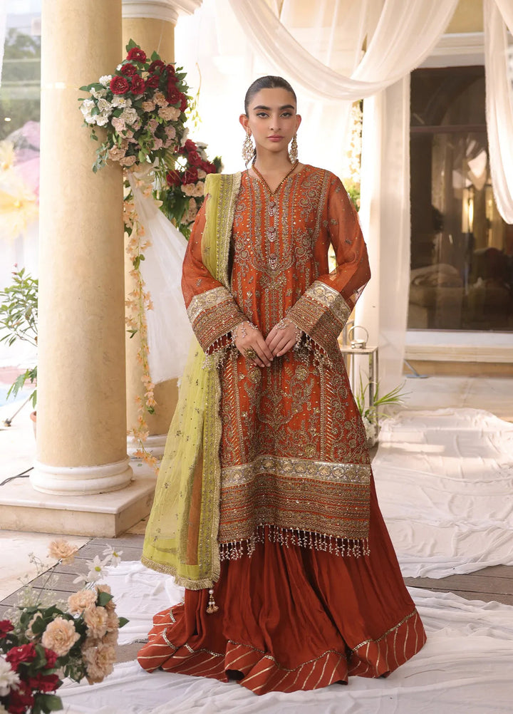 Jihan By Salitex Embroidered Yarn Dyed Suit Unstitched 3 Piece SUNS24AJI017UT - Festive Collection