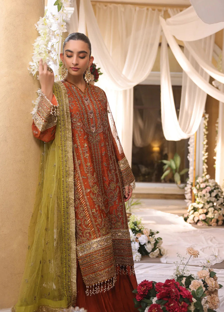 Jihan By Salitex Embroidered Yarn Dyed Suit Unstitched 3 Piece SUNS24AJI017UT - Festive Collection