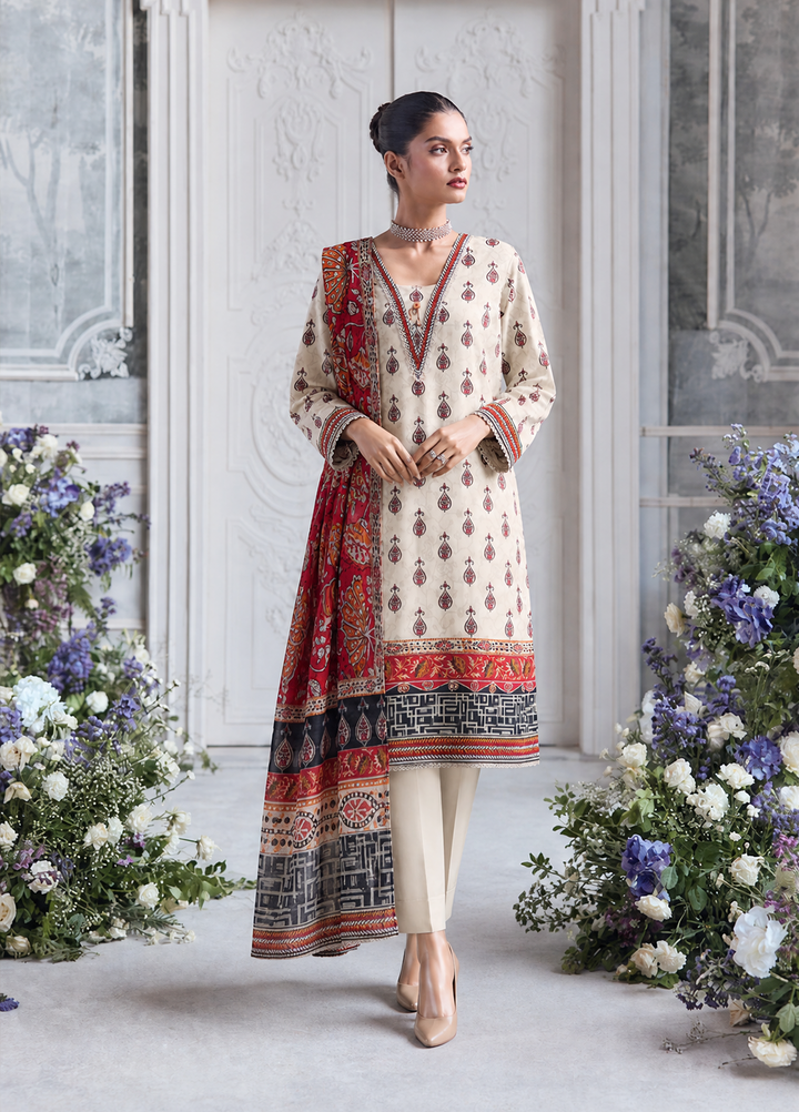 Platinum Jaipuri by HZ Textiles Unstitched Printed Lawn 3 Piece Suit PJB - 3237 Casual Collection