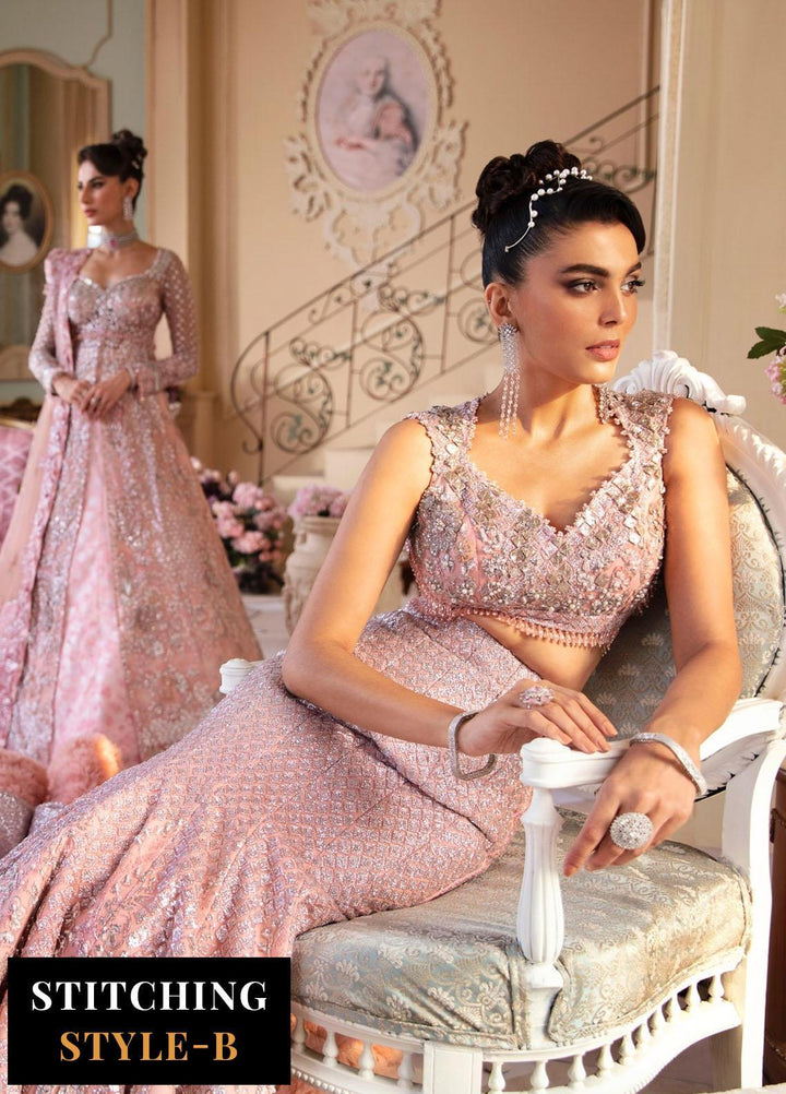 Joie De Vivre By Republic WomensWear Embroidered  Suits Unstitched 3 Piece RW23JD D-2 - Wedding Collection