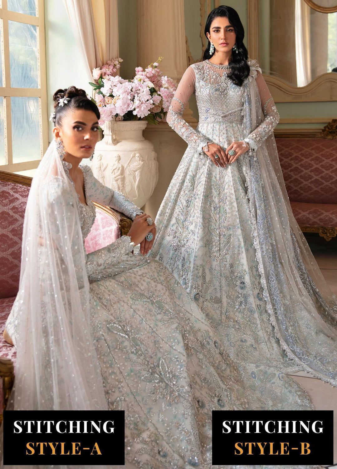 Joie De Vivre By Republic WomensWear Embroidered  Suits Unstitched 3 Piece RW23JD D-3 - Wedding Collection