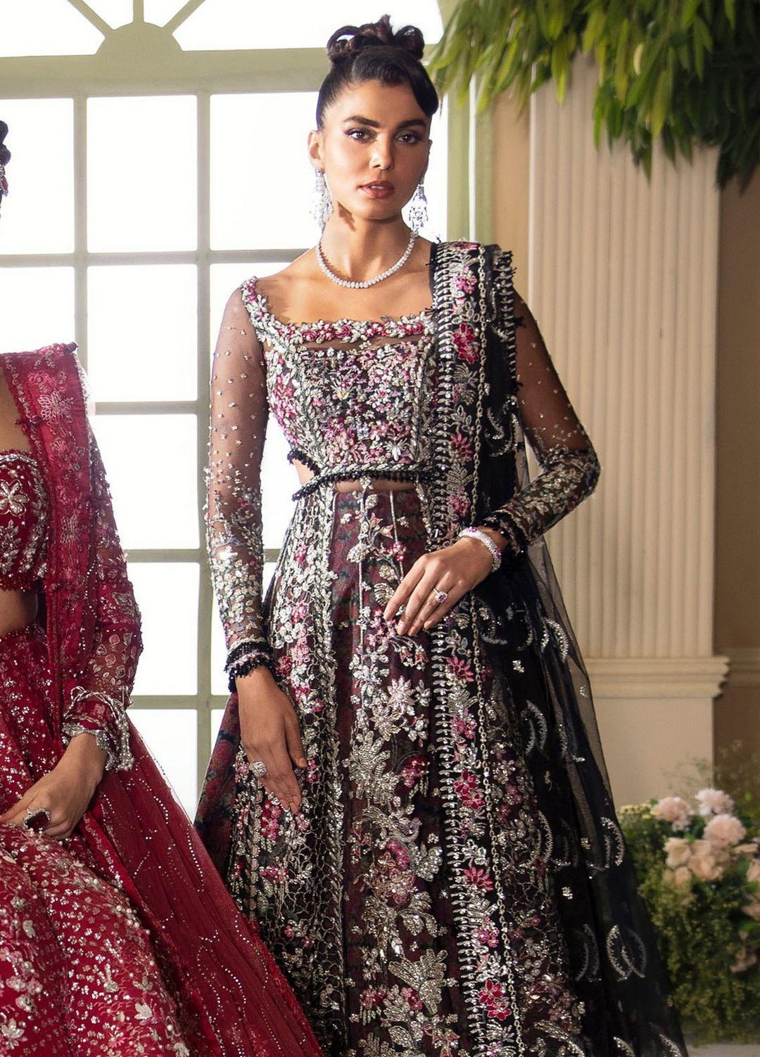 Joie De Vivre By Republic WomensWear Embroidered  Suits Unstitched 3 Piece RW23JD D-7 - Wedding Collection