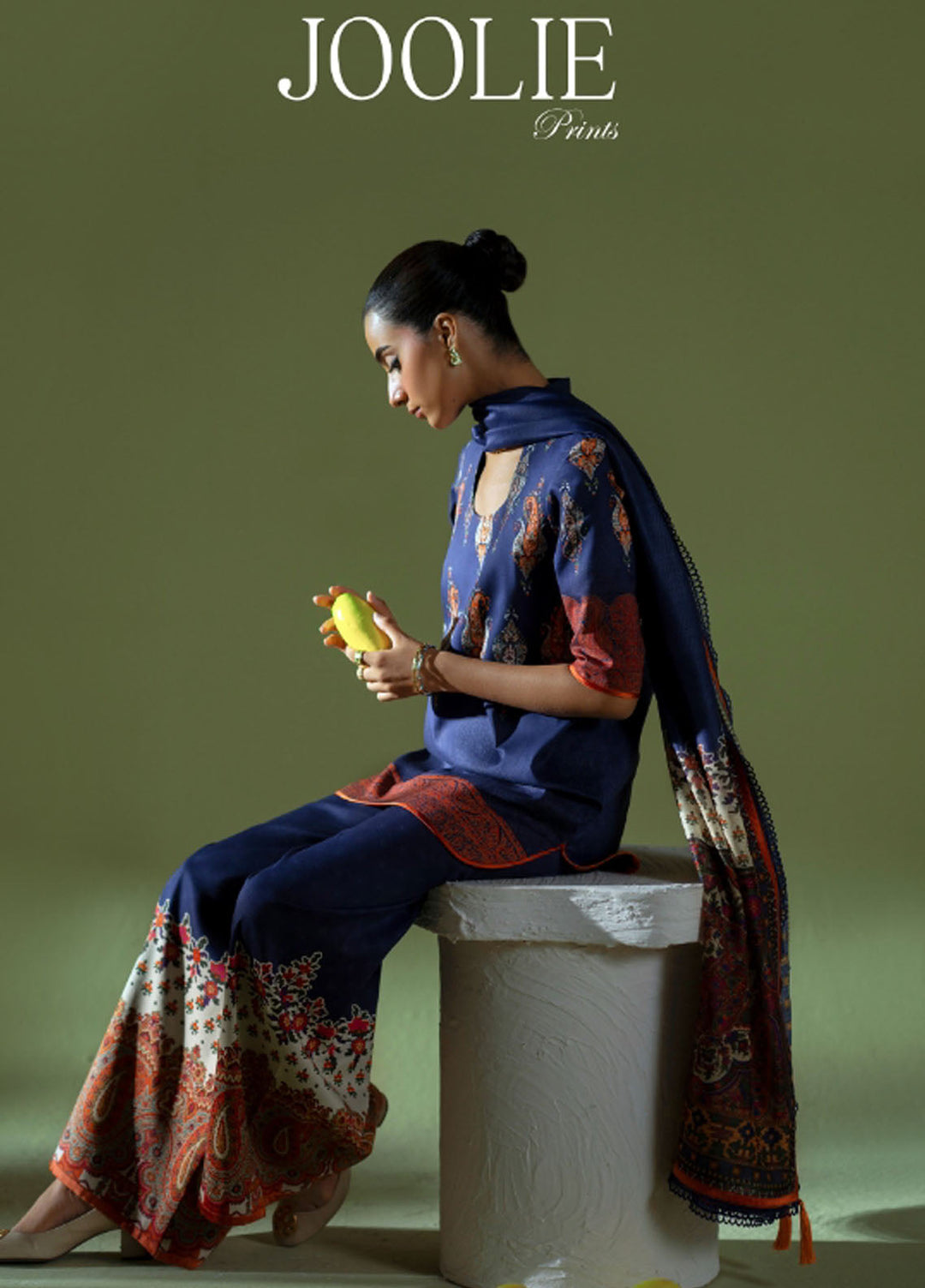 Joolie Prints by Saira Rizwan Printed Cambric Suits Unstitched 3 Piece SR25JP JPU25-02 Cloud Nine - Summer Collection