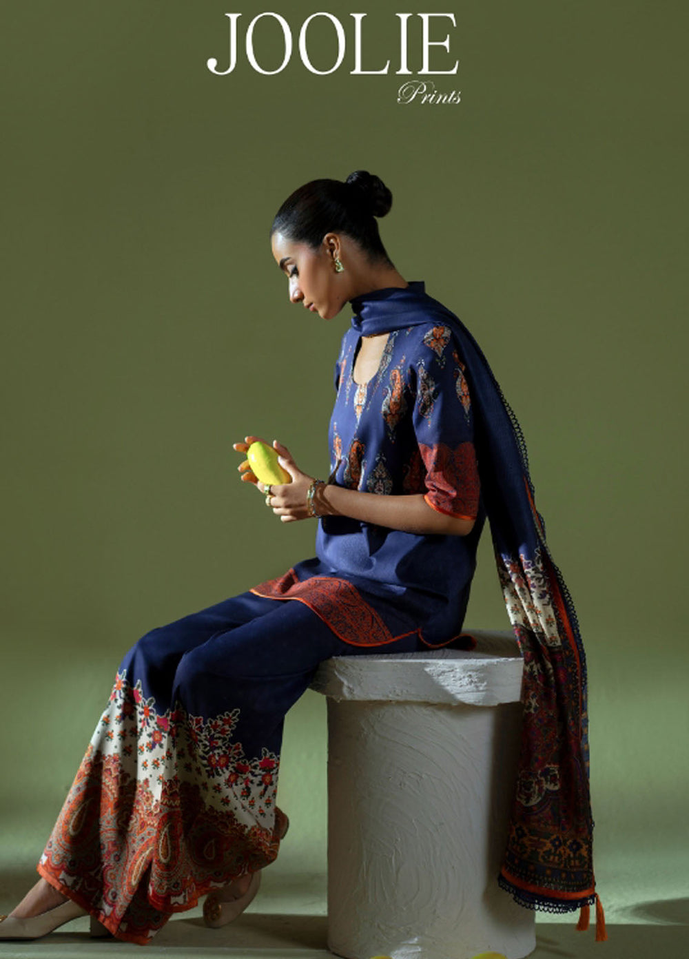 Joolie Prints by Saira Rizwan Printed Cambric Suits Unstitched 3 Piece SR25JP JPU25-02 Cloud Nine - Summer Collection