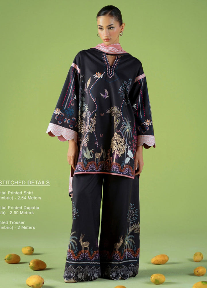 Joolie Prints by Saira Rizwan Printed Cambric Suits Unstitched 3 Piece SR25JP JPU25-04 City Bloom - Summer Collection