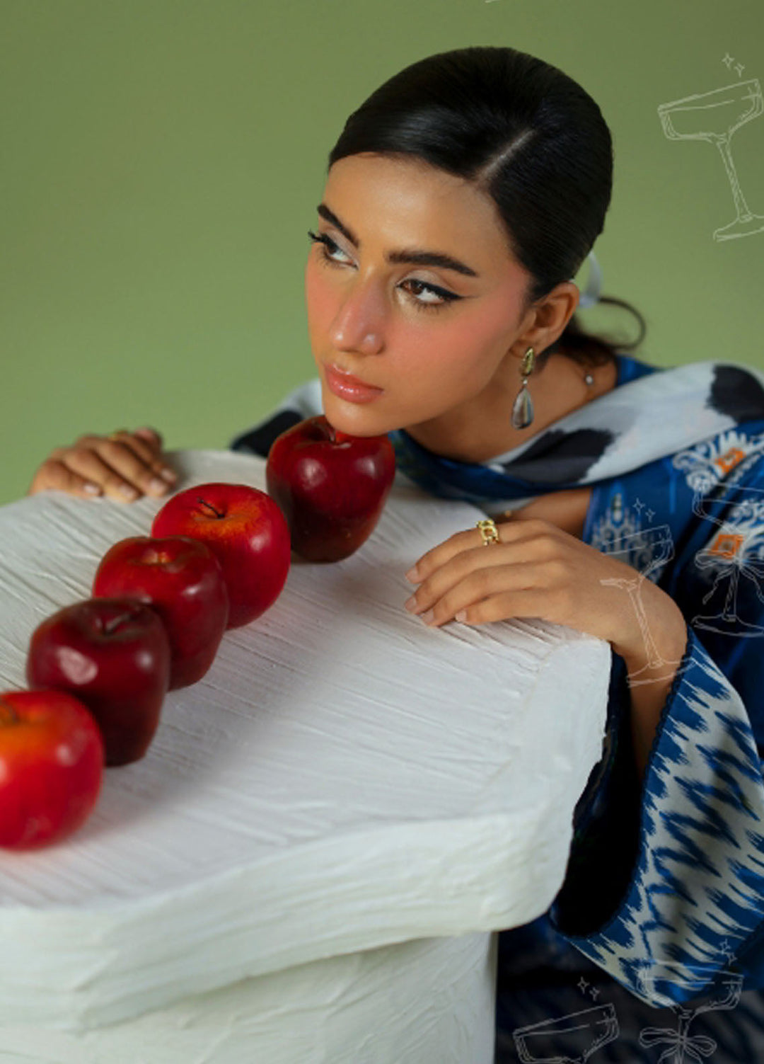 Joolie Prints by Saira Rizwan Printed Cambric Suits Unstitched 3 Piece SR25JP JPU25-09 City Bloom - Summer Collection