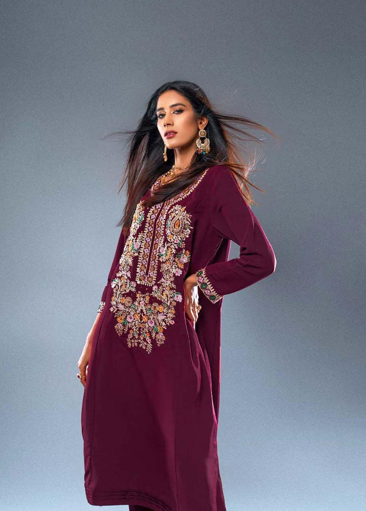 Jooray Kapray Pret Formal Crepe 3 Piece Suit JK23F Coral