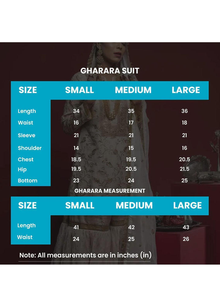 Jooray Kapray Pret Formal Chiffon 3 Piece Suit JK23F Gharara Suit