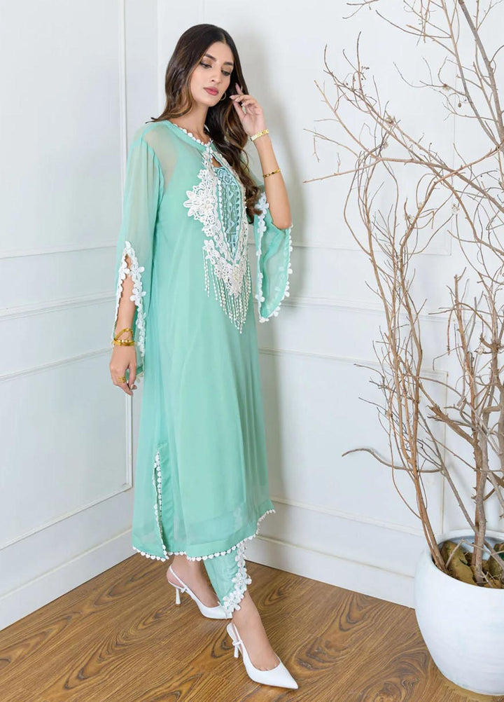Jooray Kapray Pret Luxury  2 Piece Suit Mov Green