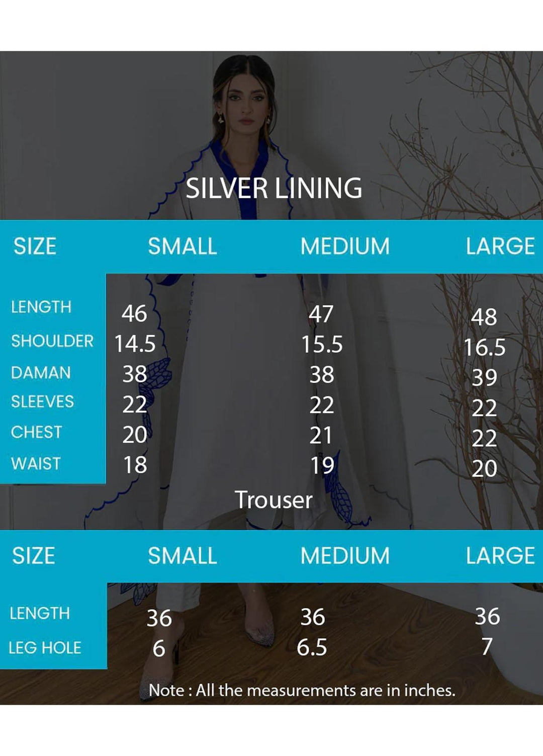 Jooray Kapray Pret Luxury  3 Piece Suit Silver Lining