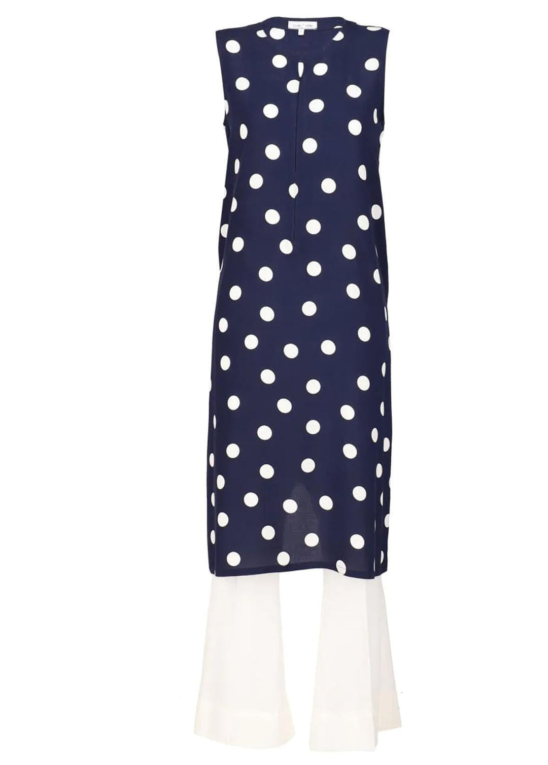 Jooray Kapray Pret Semi Formal Lawn One piece JK23SF Basic Polka Dots