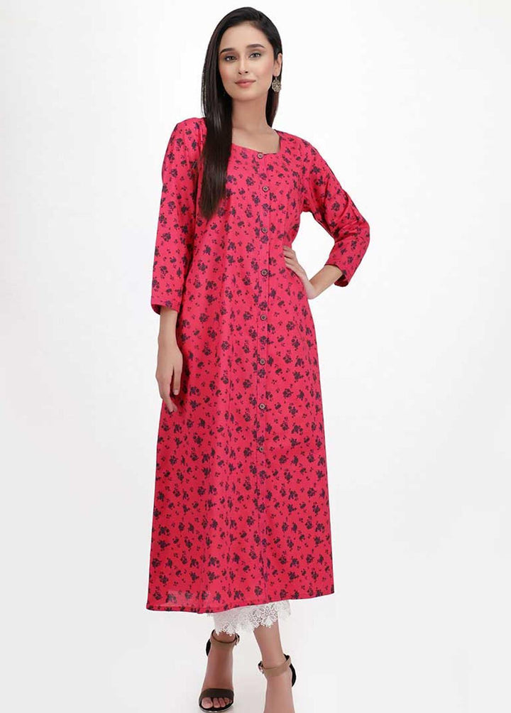 Jooray Kapray Pret Semi Formal Lawn One piece JK23SF Pink Delight