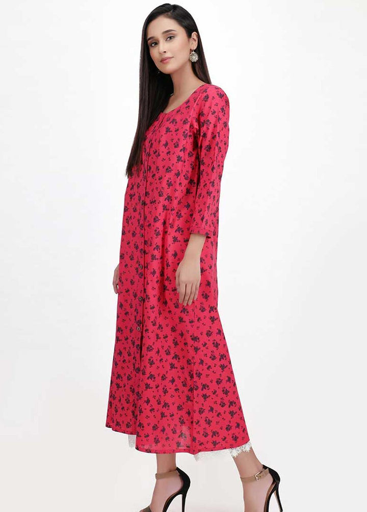 Jooray Kapray Pret Semi Formal Lawn One piece JK23SF Pink Delight