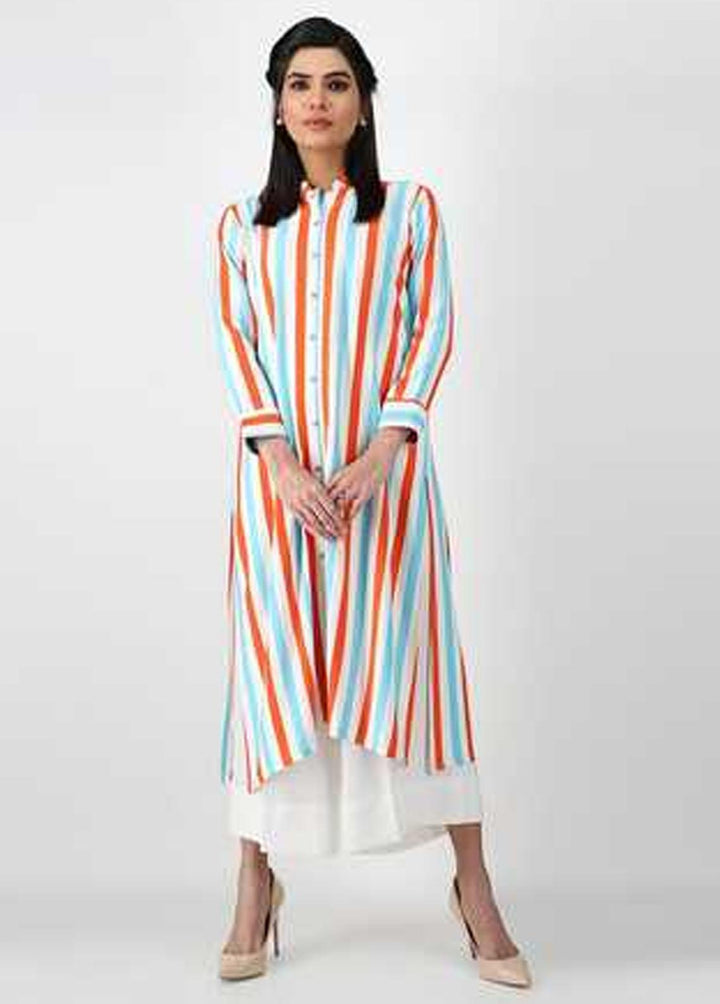 Jooray Kapray Pret Semi Formal Linen One piece JK23SF Stripes