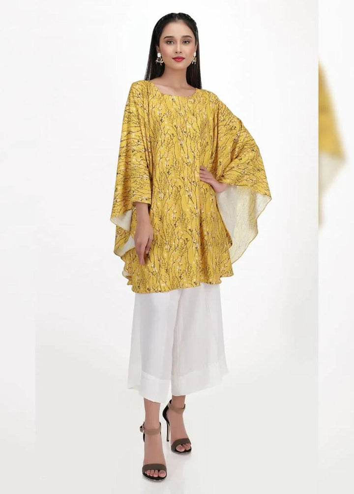 Jooray Kapray Pret Semi Formal Crepe One piece JK23SF Yellow Garnet