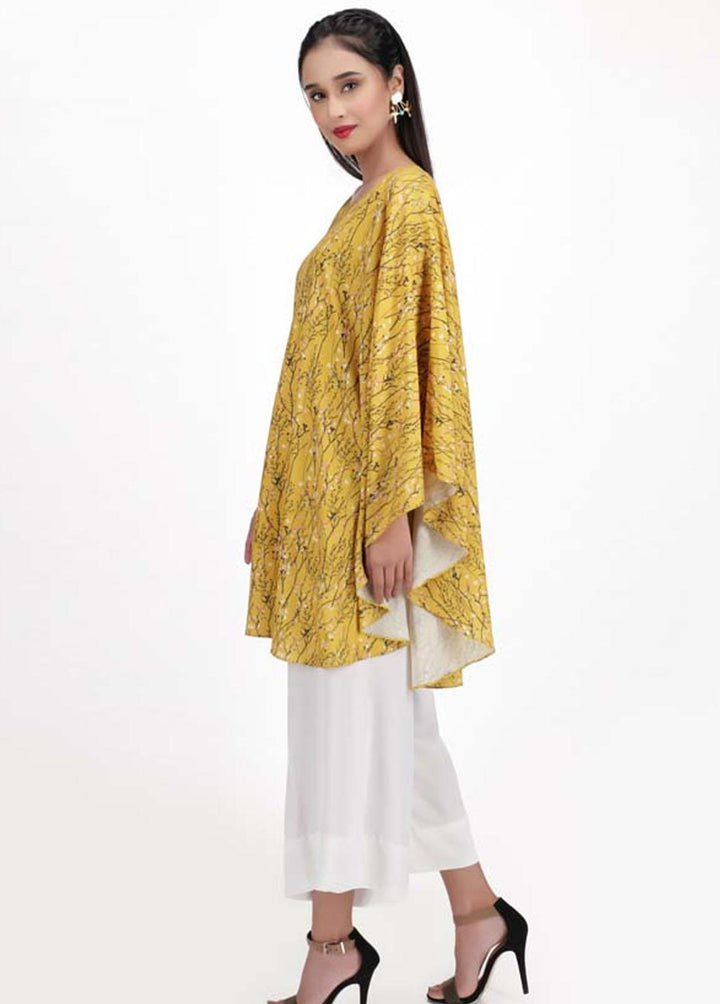 Jooray Kapray Pret Semi Formal Crepe One piece JK23SF Yellow Garnet