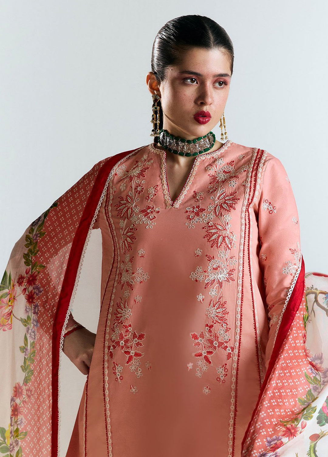 Jugnu by Hussain Rehar Embroidered Lawn Suits Unstitched 3 Piece HRR25JSS Bahar - Summer Collection