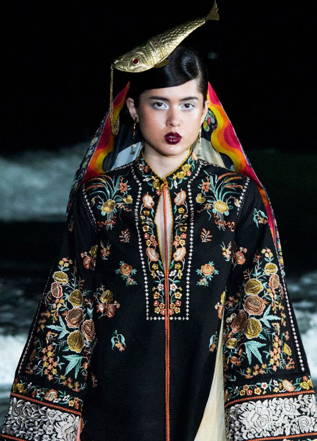 Jugnu by Hussain Rehar Embroidered Lawn Suits Unstitched 3 Piece HRR25JSS Gulbar - Summer Collection