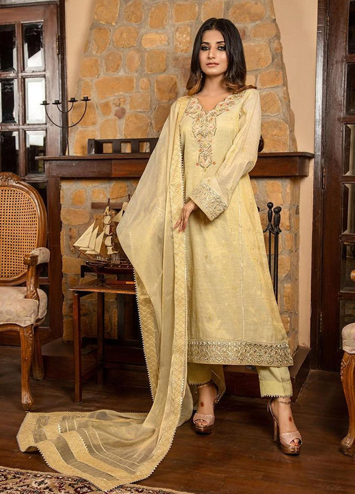 Kaara Luxury Pret Missouri 3 Piece Dress Amor Kr646