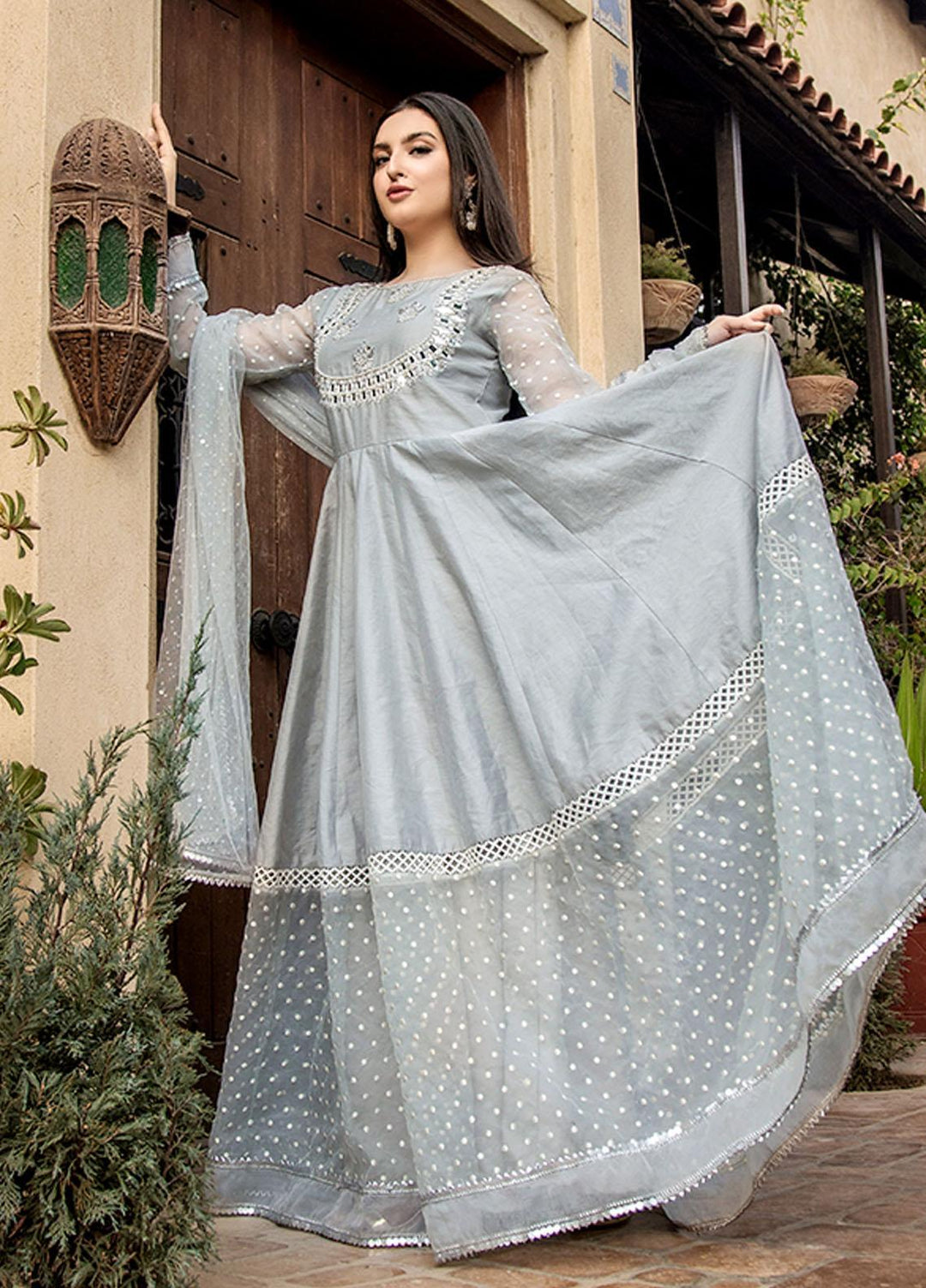 Kaara Luxury Pret  Cotton 2 Piece Suit Beryl KR647