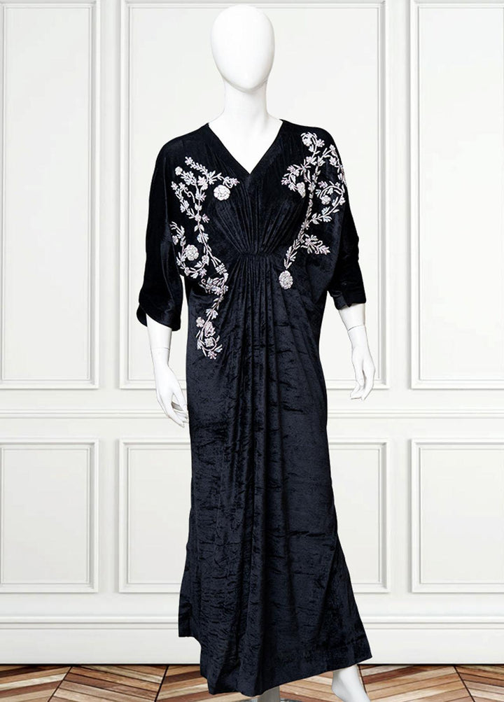 Kaara Pret Luxury Velvet Kaftan KA21P KR655 Luna