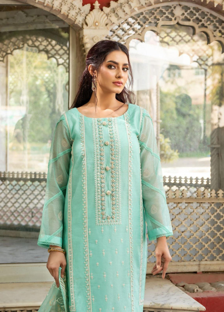 Kaara Luxury Pret  Khaadi Net 3 Piece Suit Emir Kr-662
